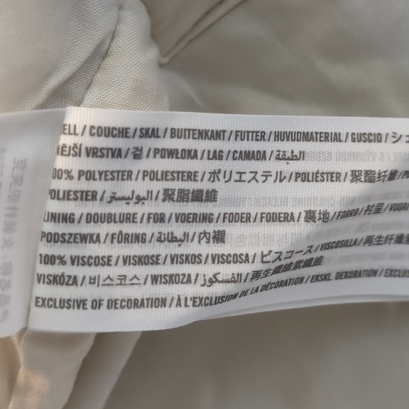 Abercrombie & Fitch Women's Size L Cropped Plaid Flannel Shacket Jacket - Picture 7 of 7